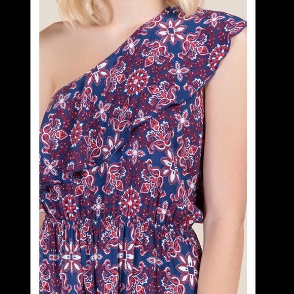 FRANCESCA’S Floral long maxi dress 1 LEFT - Picture 4 of 8